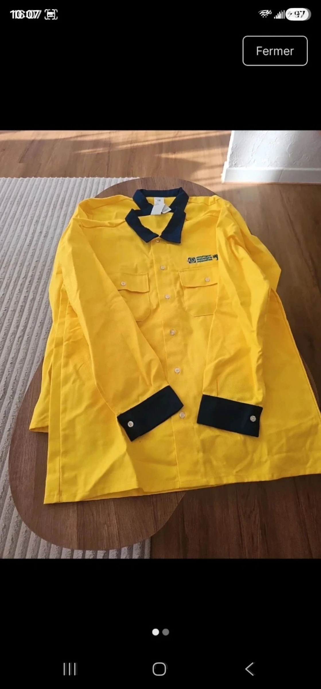 2 chemise de travail 
